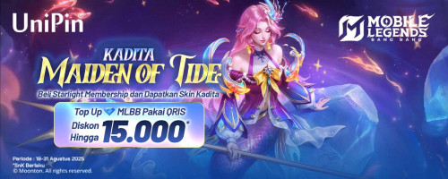 Top Up MLBB Pakai QRIS Diskon 15 Ribu!